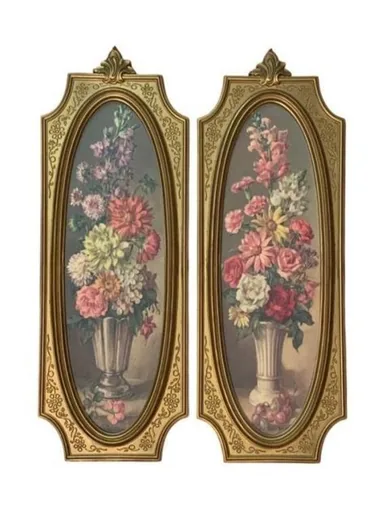 2 Framed Prints - 22.5 x 8