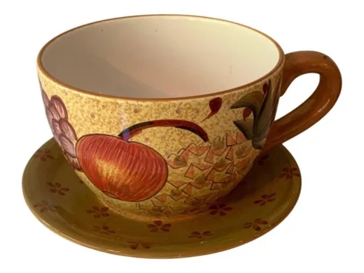 Coffee Cup Planter - 8.5 x 12